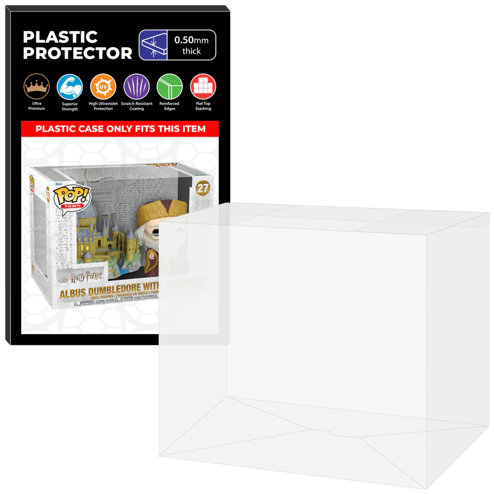 Pop Protector for Albus Dumbledore with Hogwarts #27 Funko Pop Town - Image 8