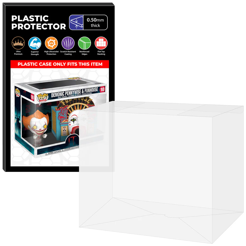 Pop Protector for Demonic Pennywise & Funhouse #10 Funko Pop Town - Image 5