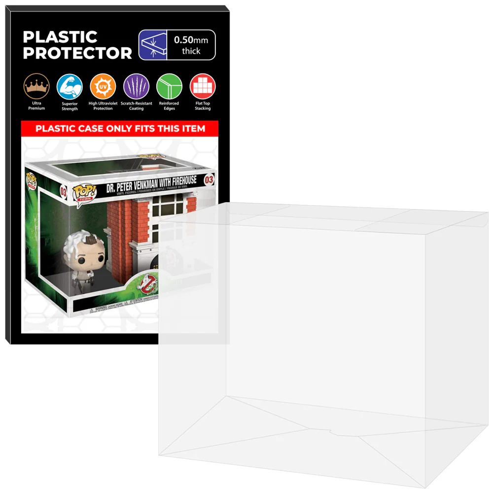 Pop Protector for Dr. Peter Venkman with Firehouse #03 Funko Pop Town - Image 5