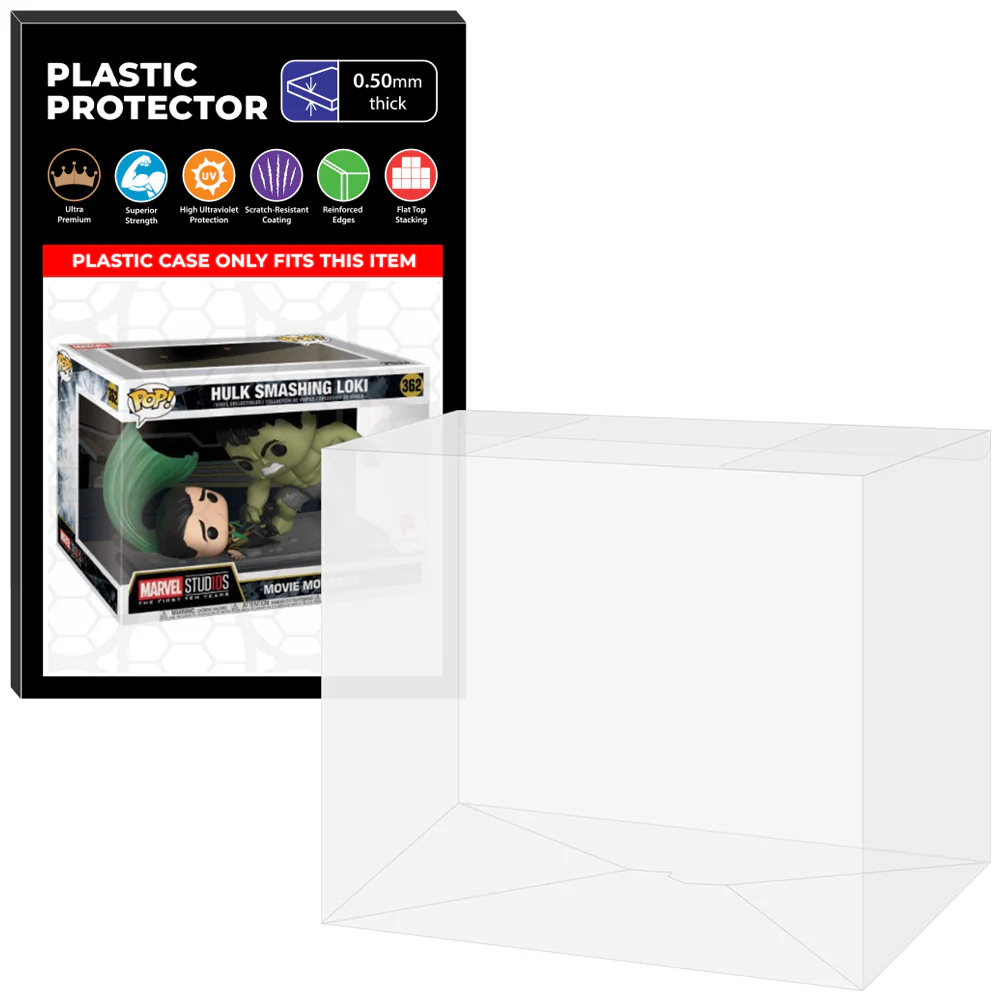 Pop Protector for Hulk Smashing Loki #362 Funko Pop Movie Moments - Image 6