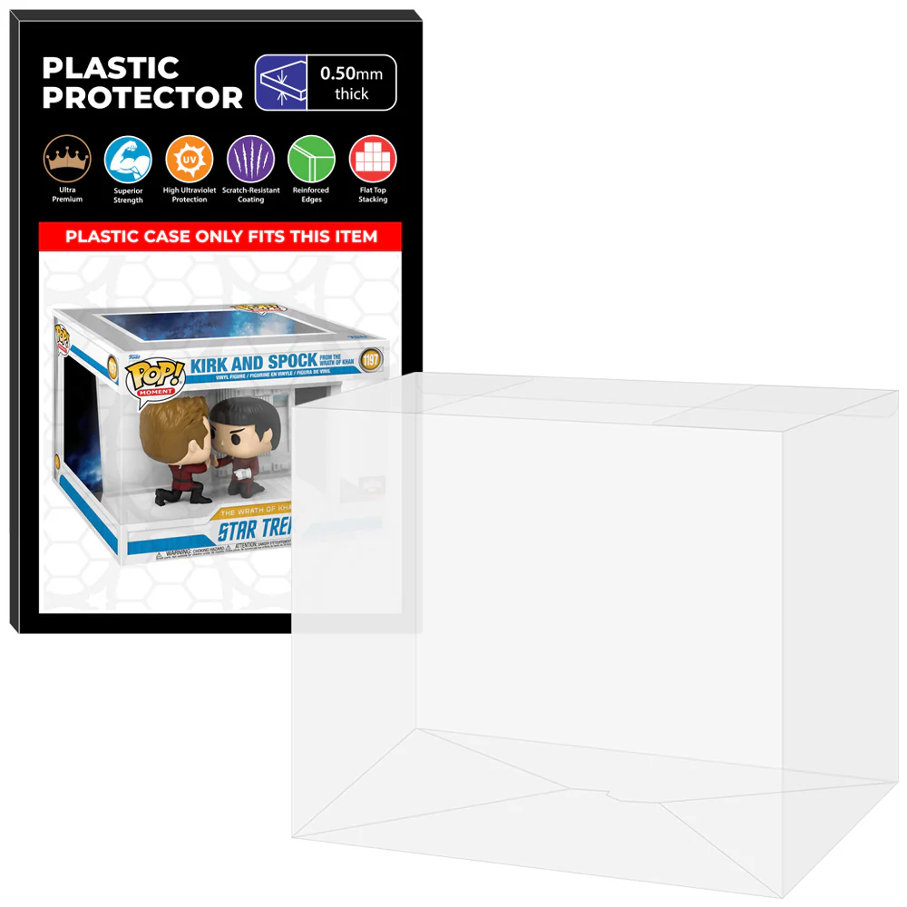 Pop Protector for Kirk and Spock from the Wrath of Khan #1197 Funko Pop Moment - Image 8