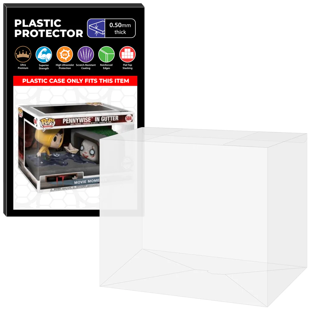 Pop Protector for Pennywise in Gutter #584 Funko Pop Movie Moments - Image 5