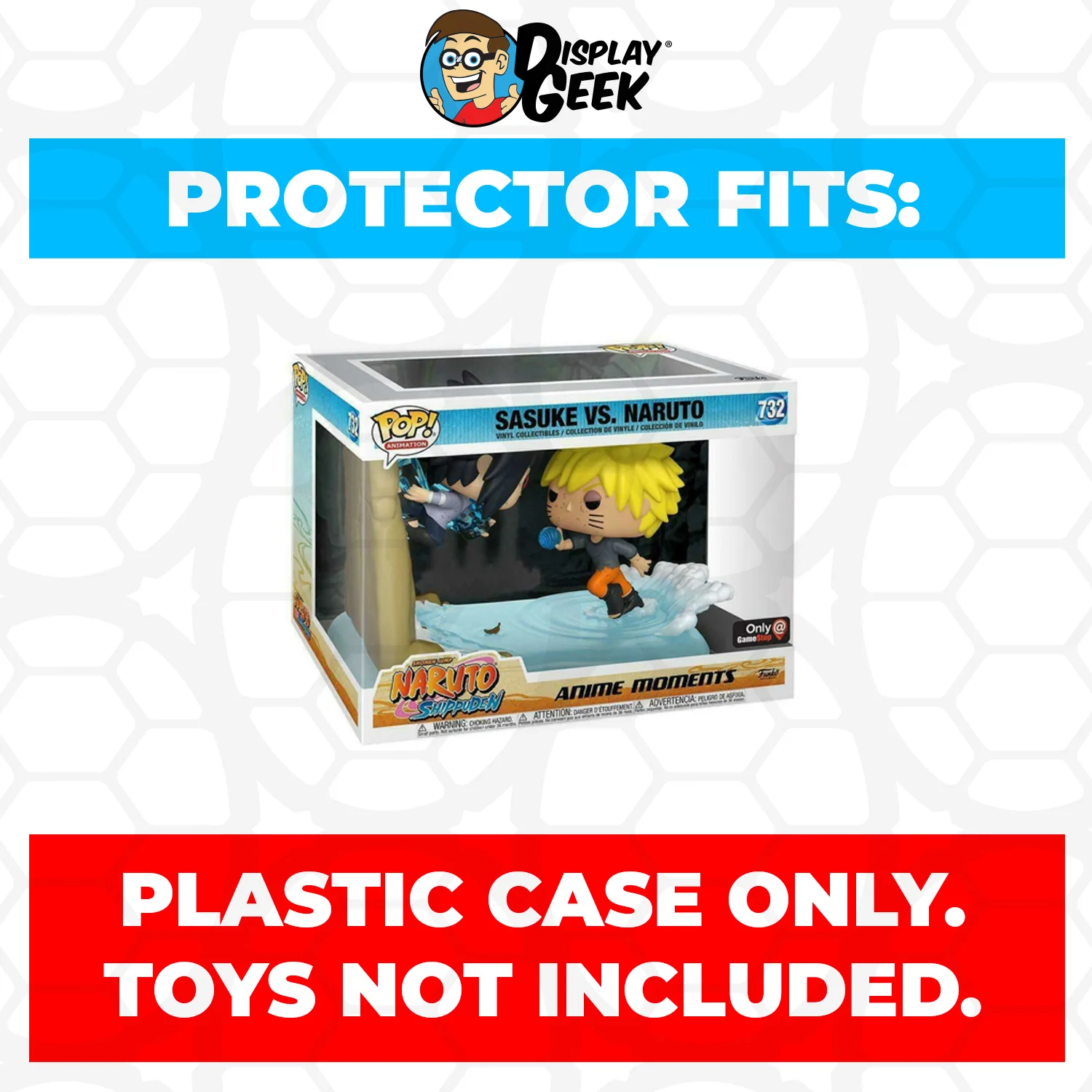 Pop Protector for Sasuke vs Naruto #732 Funko Pop Anime Moments - Image 2