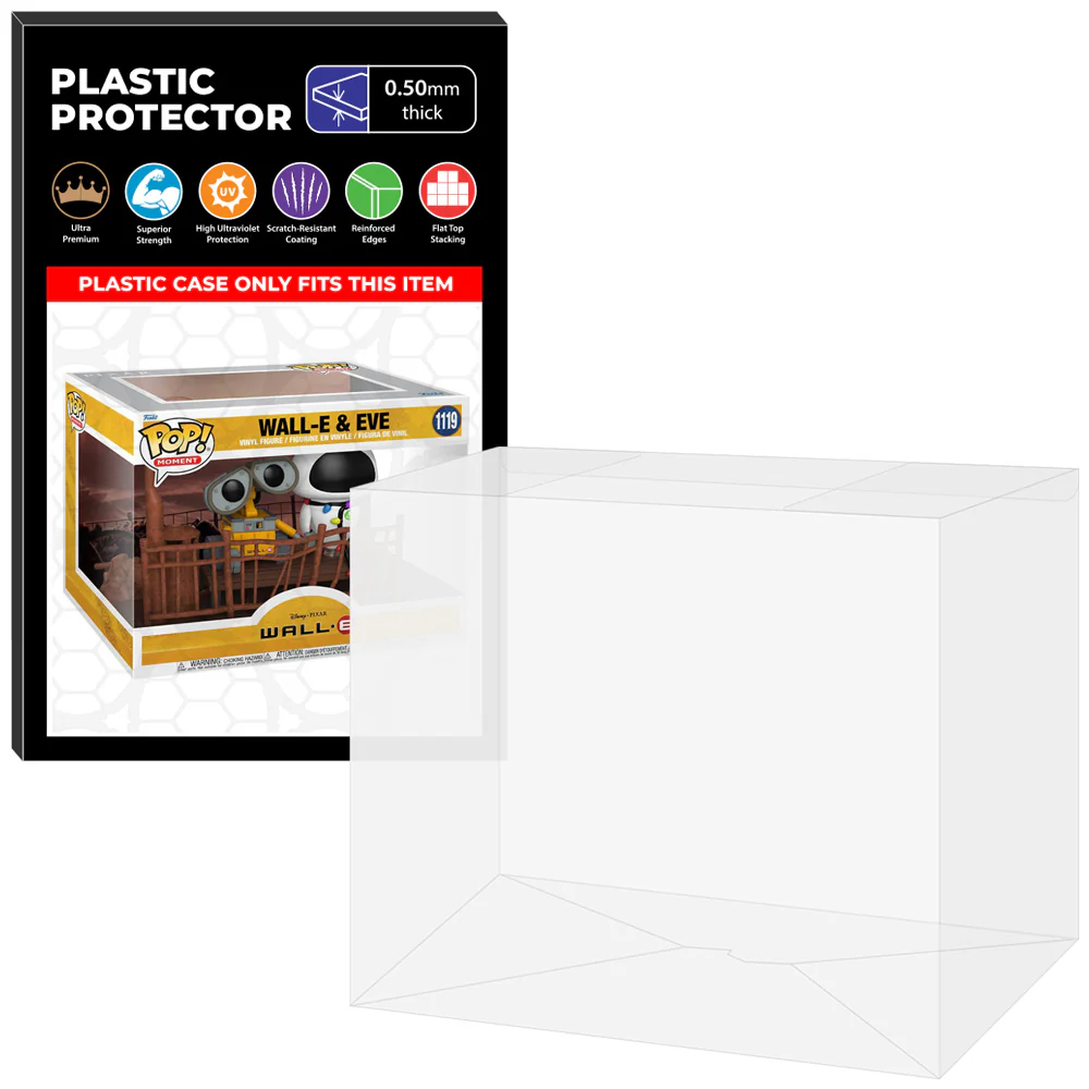 Pop Protector for Wall-E & Eve #1119 Funko Pop Moment - Image 8