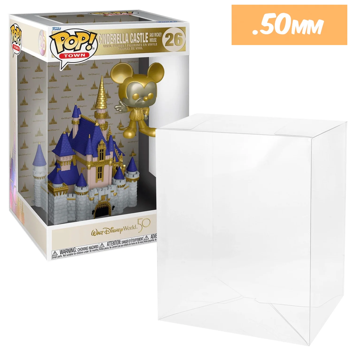 10 INCH SKINNY Pop Protectors for JUMBO Funko (0.50mm thick, UV & Scratch Resistant) Measurements: 13h x 8.25w x 8.25d - Image 14