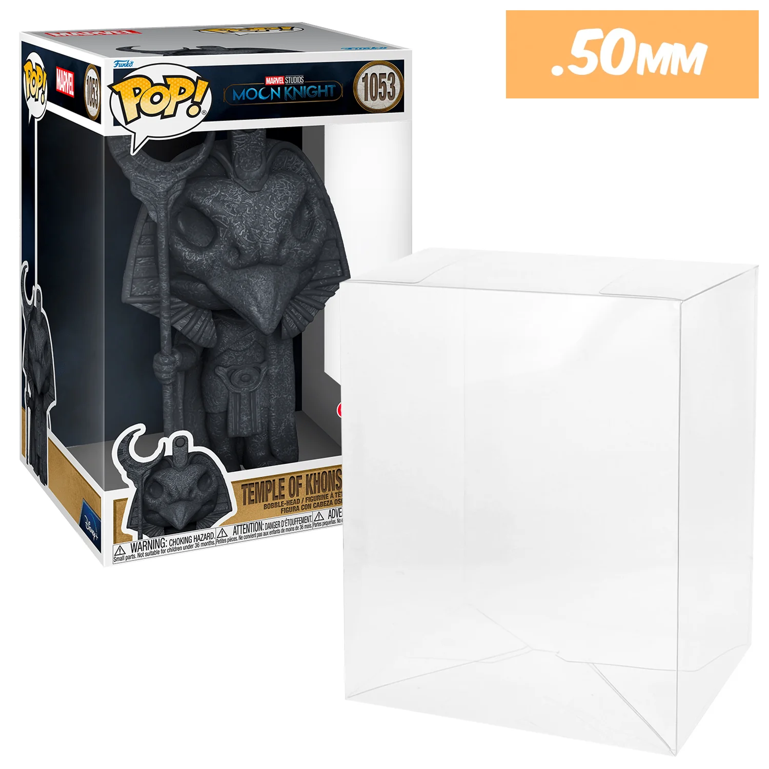 10 INCH SKINNY Pop Protectors for JUMBO Funko (0.50mm thick, UV & Scratch Resistant) Measurements: 13h x 8.25w x 8.25d - Image 26