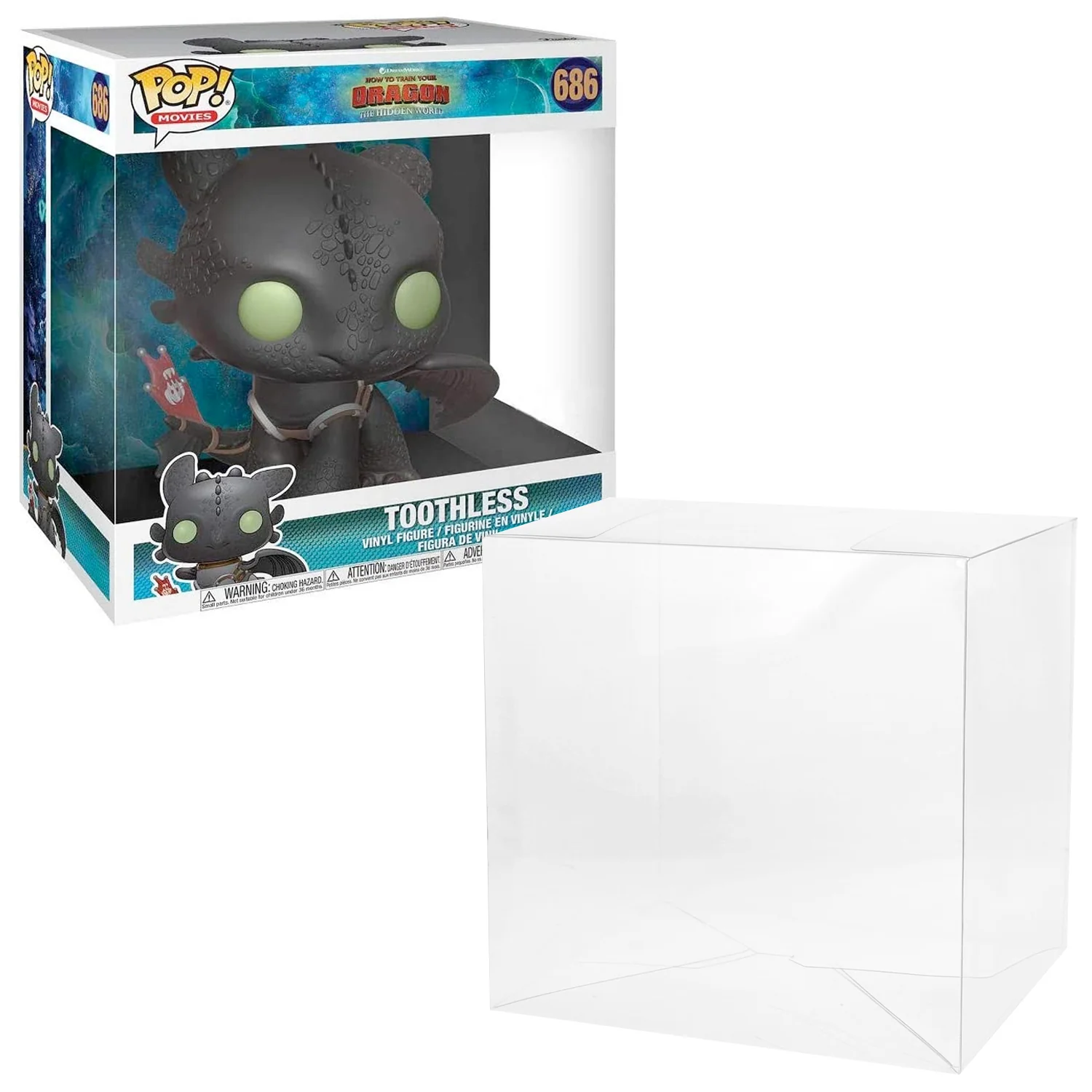10 INCH WIDE Pop Protectors for GIANT Funko (0.50mm thick) 12.875h x 12w x 8.25d - Image 14