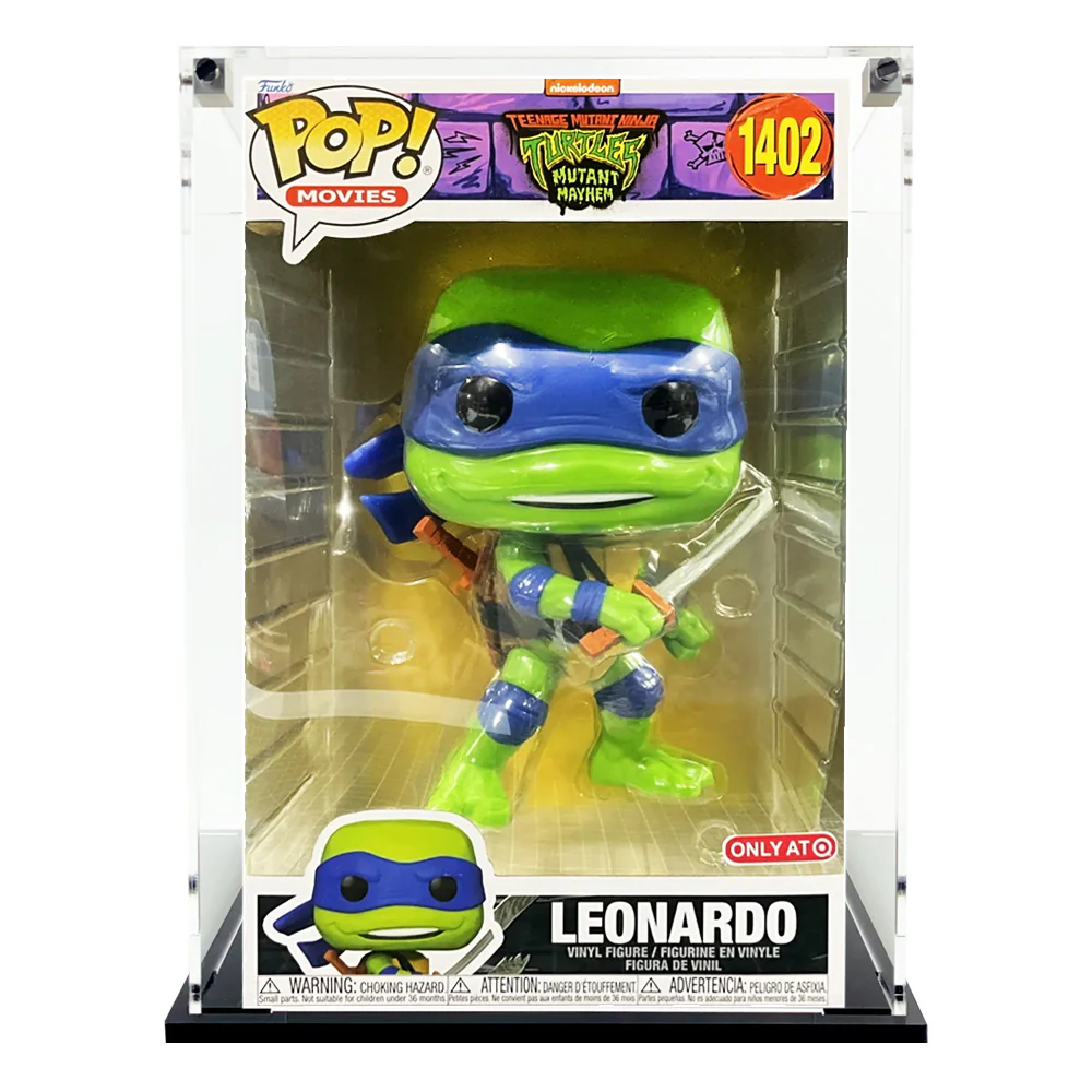 Custom Acrylic Display Case for 10 INCH SKINNY Funko Pop Grail Boxes (3mm thick, UV Resistant) Fits 13h x 8.25w x 8.25d - Image 5