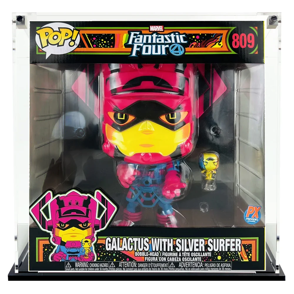 Custom Acrylic Display Case for 10 INCH WIDE Funko Pop Grail Boxes (3mm thick, UV Resistant) Fits 12.875h x 12w x 8.25d - Image 5
