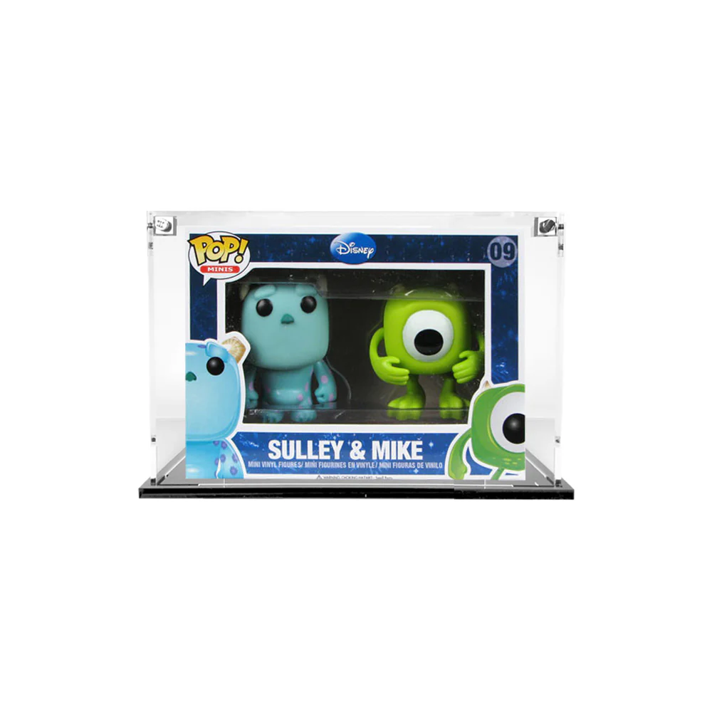 Custom Acrylic Display Case for 2 PACK MINIS Funko Pop Grail Boxes (3mm thick, UV Resistant) Fits 4.5h x 6.25w x 2.5d - Image 5