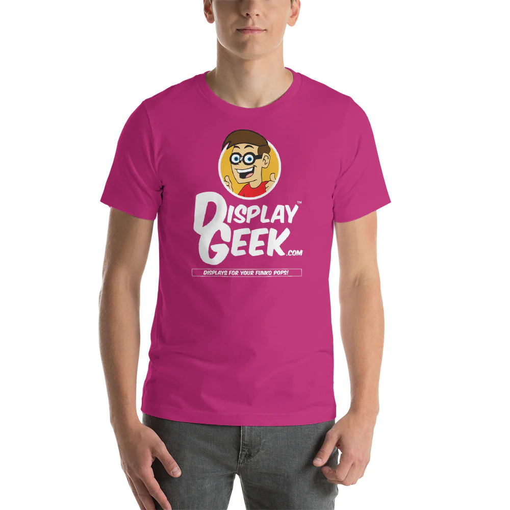 2018 Display Geek Logo - Short-Sleeve Unisex T-Shirt - Image 13
