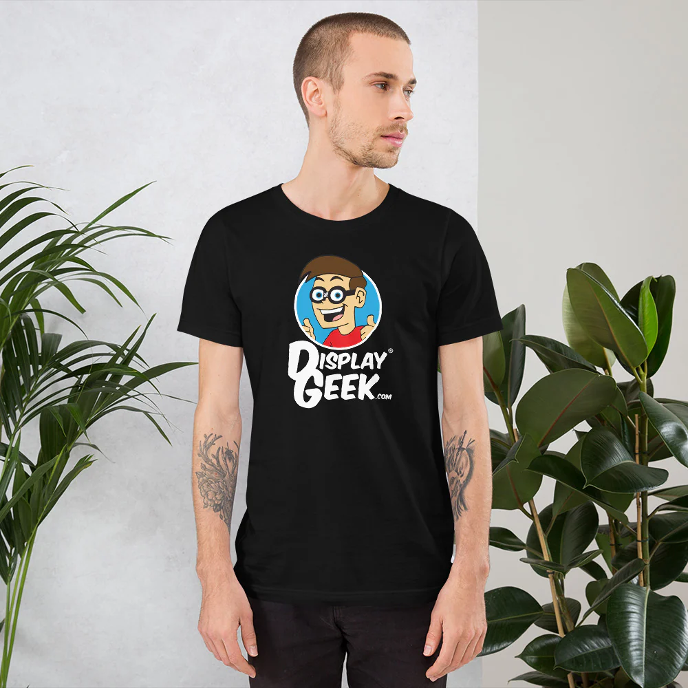 2020 Display Geek Logo - Short-Sleeve Unisex T-Shirt - Image 2