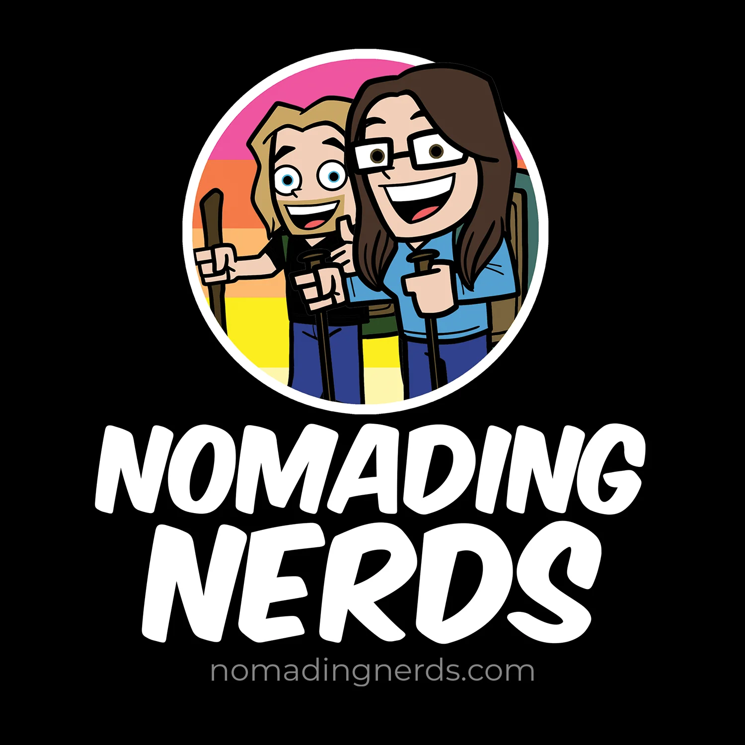 2022 Nomading Nerds Brand - Short-Sleeve Unisex T-Shirt