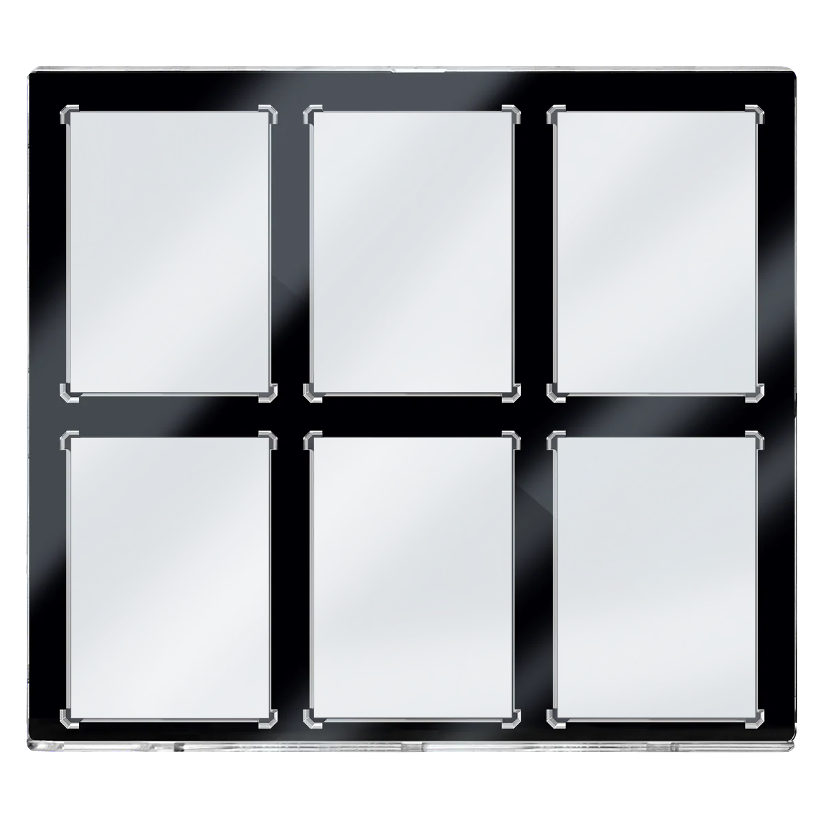 6-Card Wall Mount Display Case for 35pt Trading Cards (UV ONE-TOUCH Magnetic Holder) - Image 7