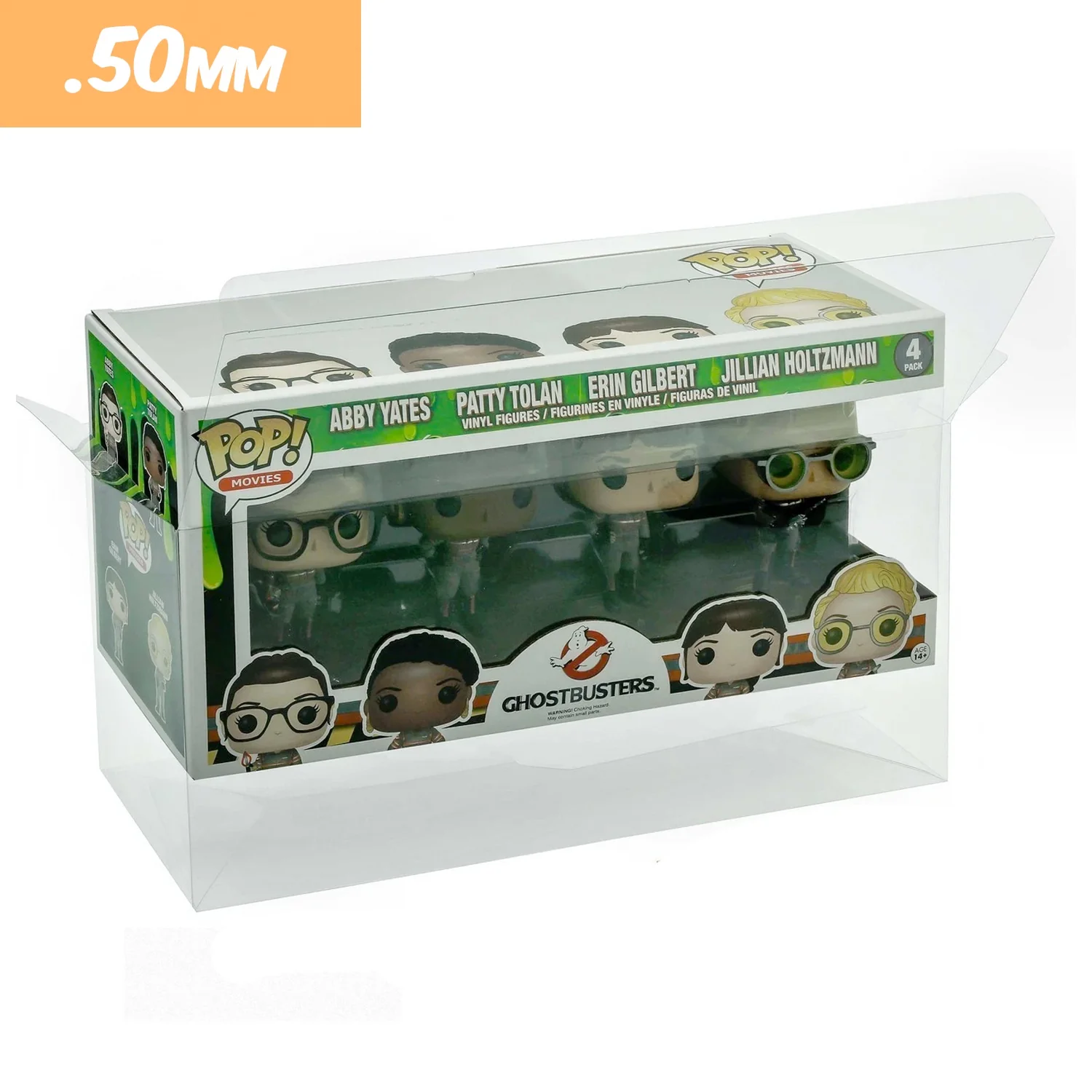 4 PACK DEEP Pop Protectors for Funko (0.50mm thick) 6.25h x 13.75w x 4.75d - Image 11