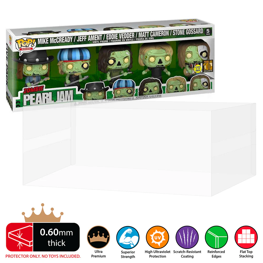 5 PACK STANDARD Pop Protectors for Funko (0.60mm thick, UV & Scratch Resistant) 6.25h x 17.5w x 3.5d - Image 13