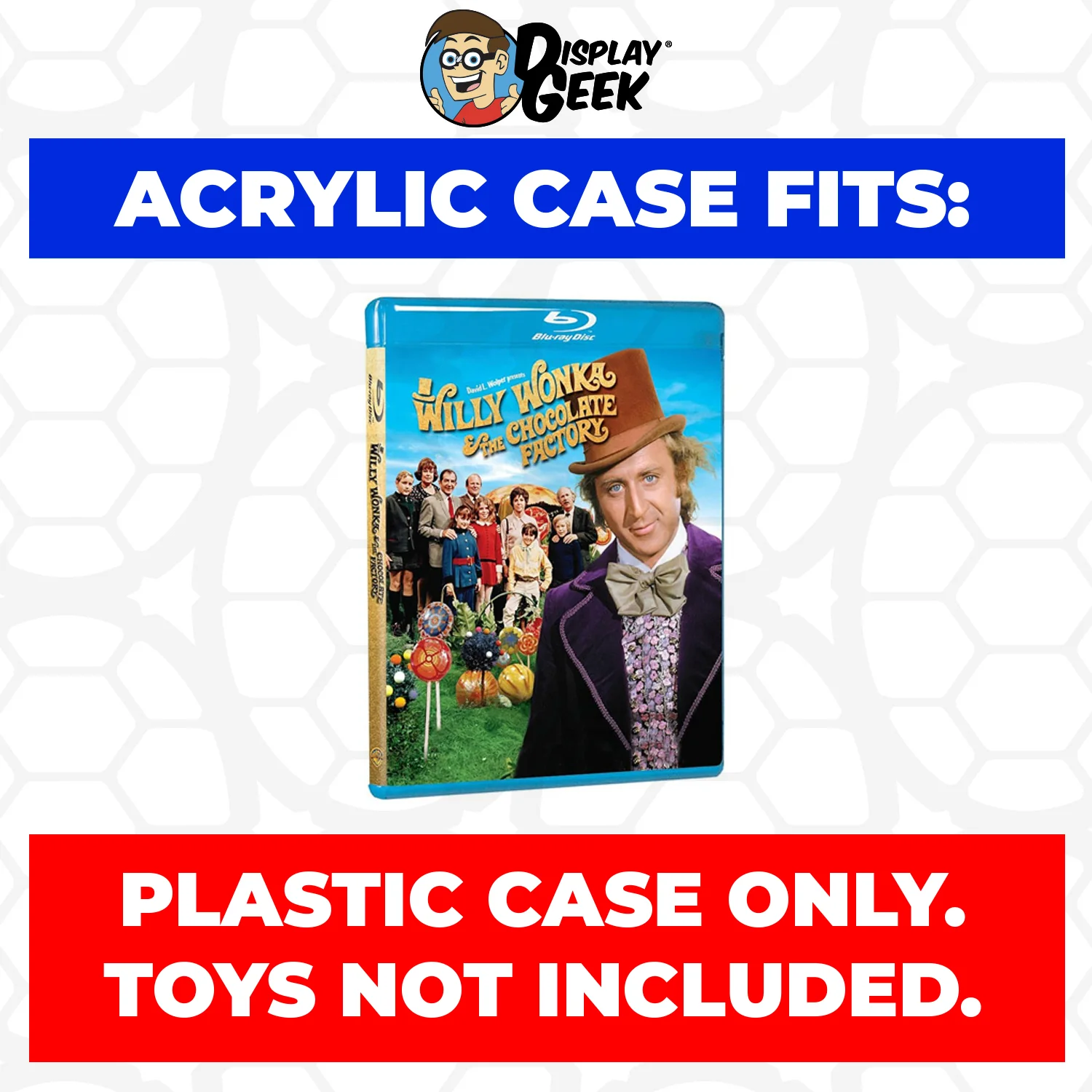 Acrylic Case for Blu-Ray Standard Movie Cases, 4mm thick, UV Resistant & Magnetic Slide Bottom - Image 2