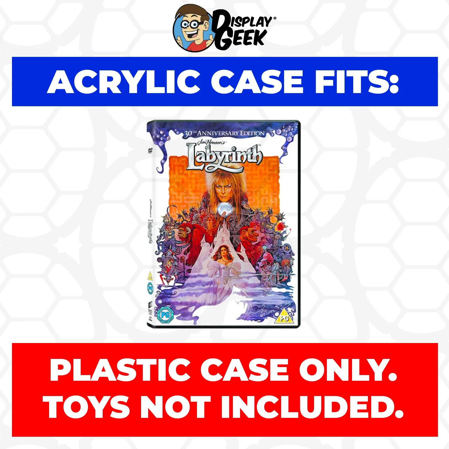 Acrylic Case for DVD Standard Movie Cases, 4mm thick, UV Resistant & Magnetic Slide Bottom - Image 2