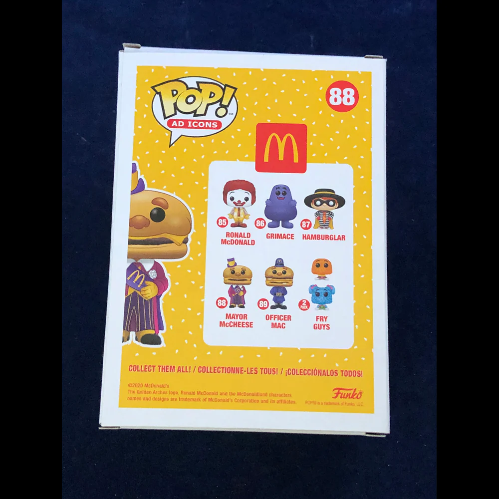 Funko Pop Funko Pop Ad Icons McDonalds Mayor McCheese Vinyl Toy Art Figure - Image 2