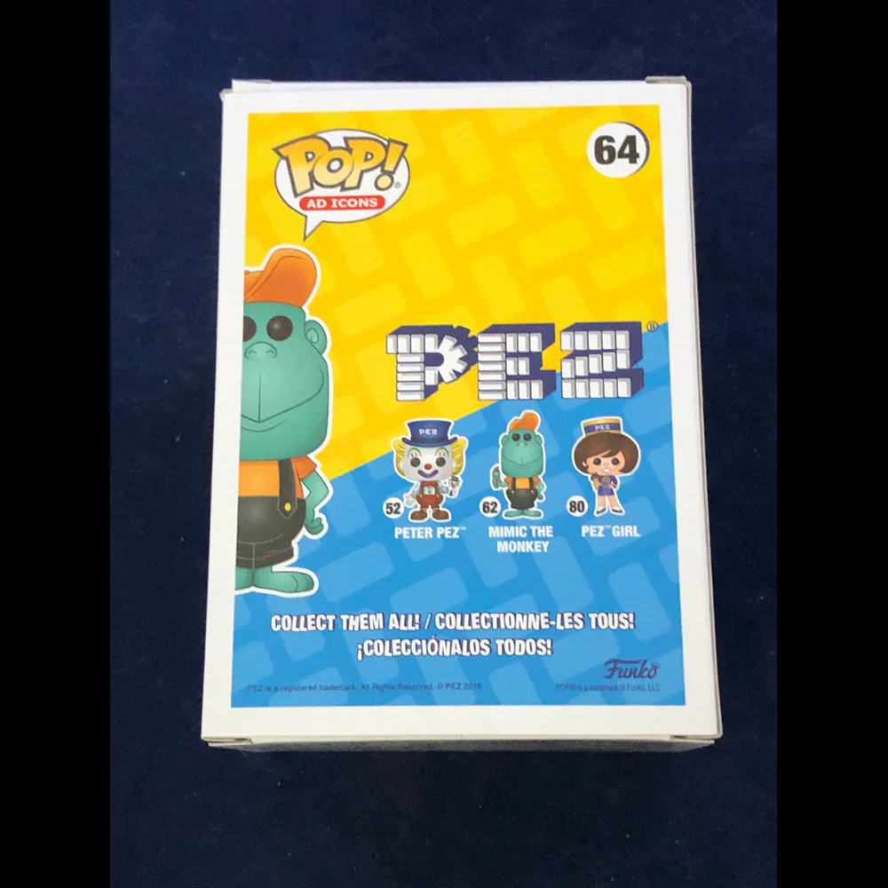Funko Pop Funko Pop Ad Icons Pez Mimic the Monkey Vinyl Toy Art Figure - Image 2