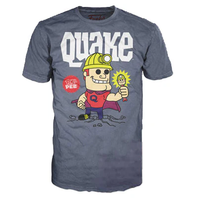 Funko Pop Ad Icons Quake T-Shirt SIZE L