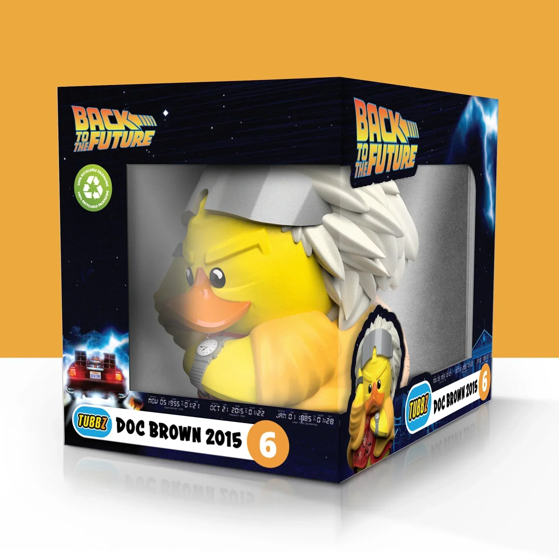 TUBBZ Back to the Future Part II - Doc Brown  2015 TUBBZ Cosplaying Duck (Boxed Edition)