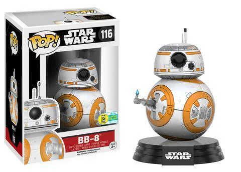Funko Pop BB-8 Thumbs Up SDCC Sticker