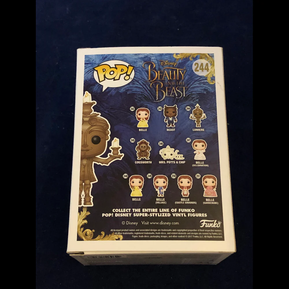 Funko Pop Beauty and the Beast Lumiere Live Action - Image 2