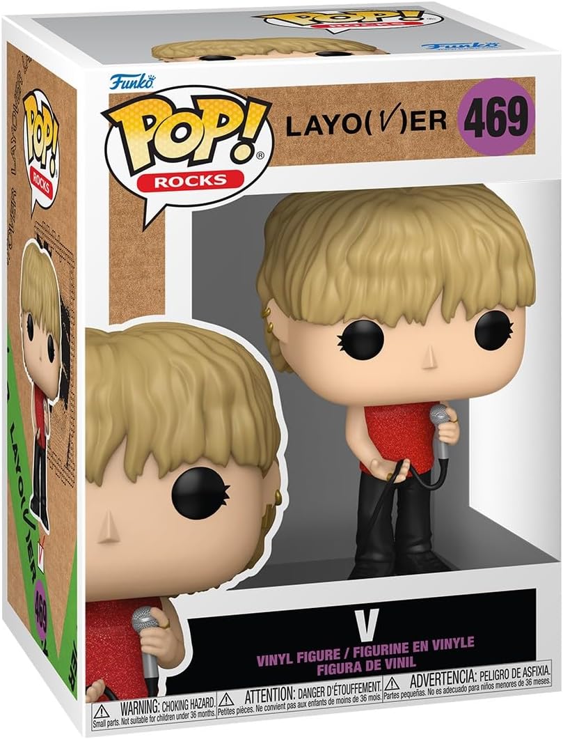 BTS Solo V Layo(v)er (Love Me Again) Funko Pop! Vinyl Figure #469 Diamond Collection with Funko Protector - Image 2