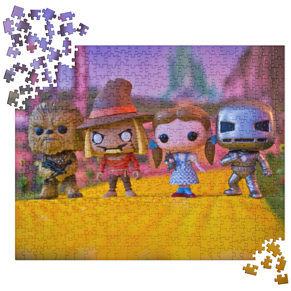 Budget Wizard of Oz Funko Pop Photo Jigsaw puzzle by UrbanRoxStarr