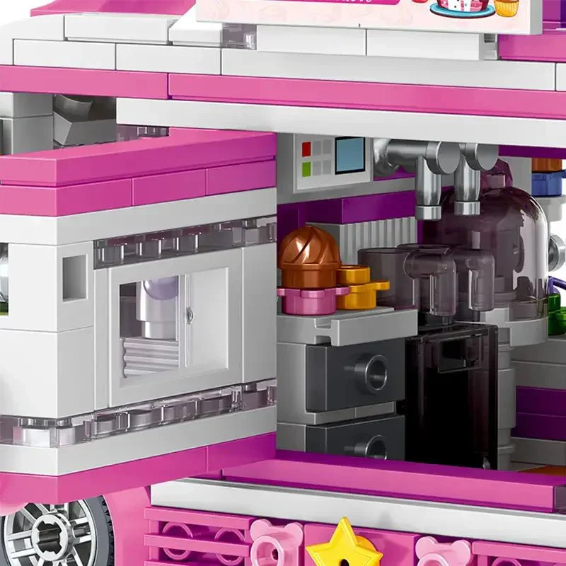 Cake Car (Over 500 Pieces) - Custom Building Blocks Mini Figures Compatible with LEGO - Image 6
