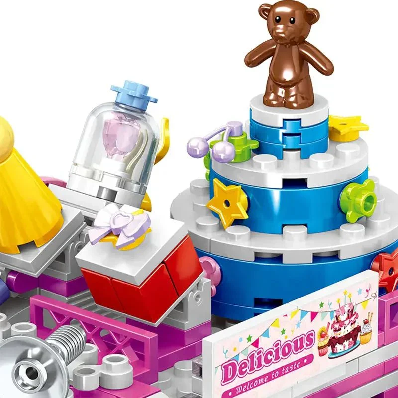 Cake Car (Over 500 Pieces) - Custom Building Blocks Mini Figures Compatible with LEGO - Image 7