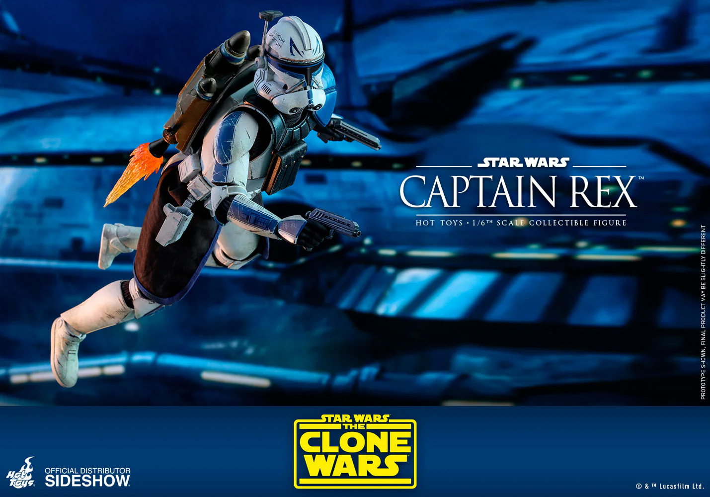 Captain Rex Sixth Scale Figure by Hot Toys IN HAND - Image 5