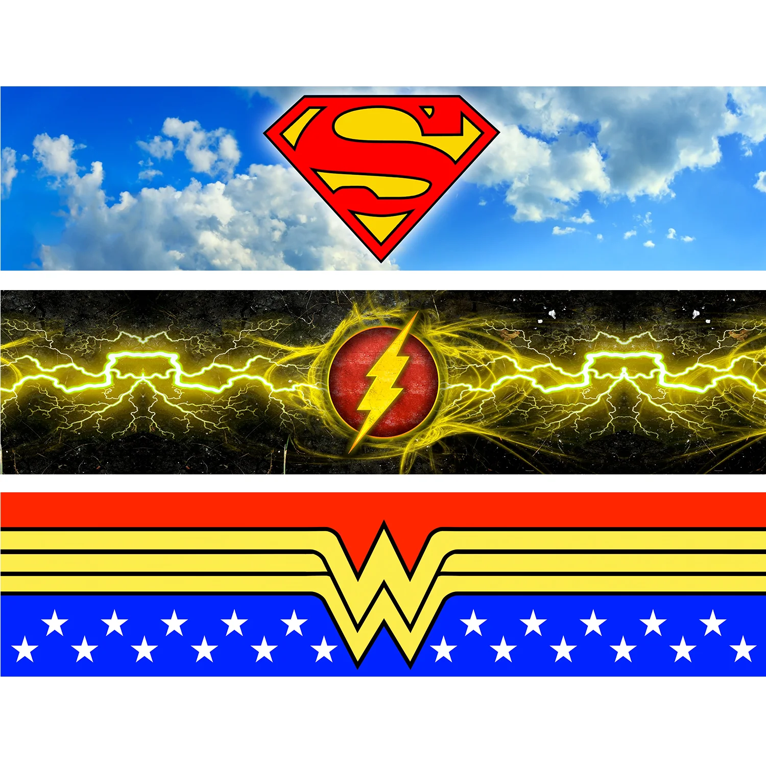 DC COMICS - Display Case for Funko Pops with 3 Backdrop Inserts, Corrugated Cardboard - Image 2
