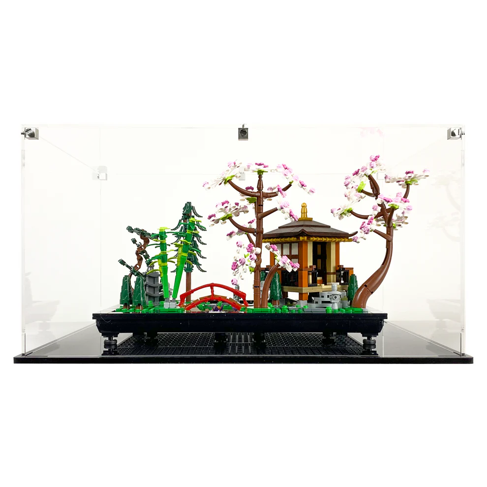 Custom Acrylic Display Case for LEGO Model 10315 - Tranquil Garden (3mm thick, UV Resistant) 9h x 17w x 12d - Image 7