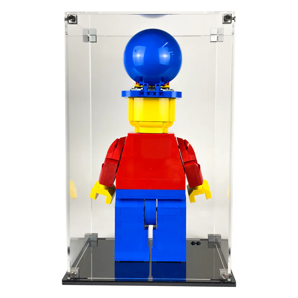 Custom Acrylic Display Case for LEGO Model 40649 - Up-Scaled LEGO Minifigure (3mm thick, UV Resistant) 13h x 8w x 7d - Image 8