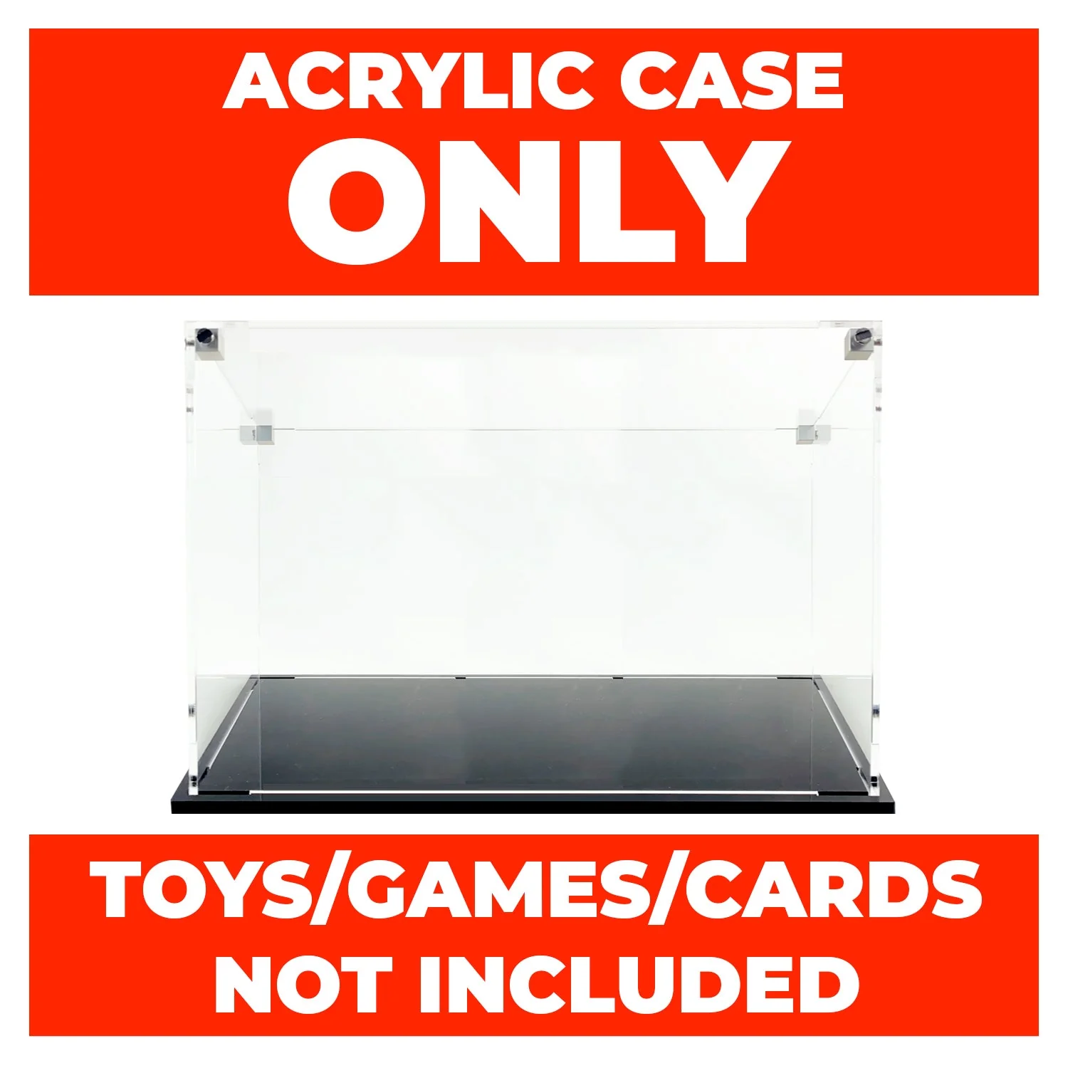 Custom Acrylic Display Case for LEGO Model 42126 - Ford F-150 Raptor (3mm thick, UV Resistant) 8h x 18.5w x 8.5d - Image 3
