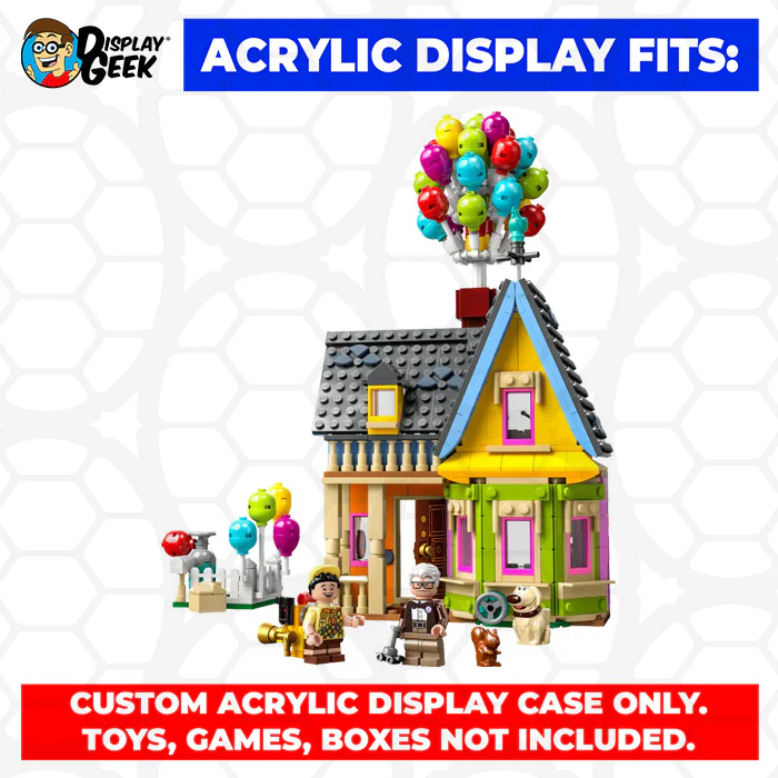 Custom Acrylic Display Case for LEGO Model 43217 - Up House (3mm thick, UV Resistant) 12h x 10w x 6d - Image 10