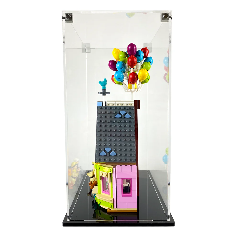 Custom Acrylic Display Case for LEGO Model 43217 - Up House (3mm thick, UV Resistant) 12h x 10w x 6d - Image 2