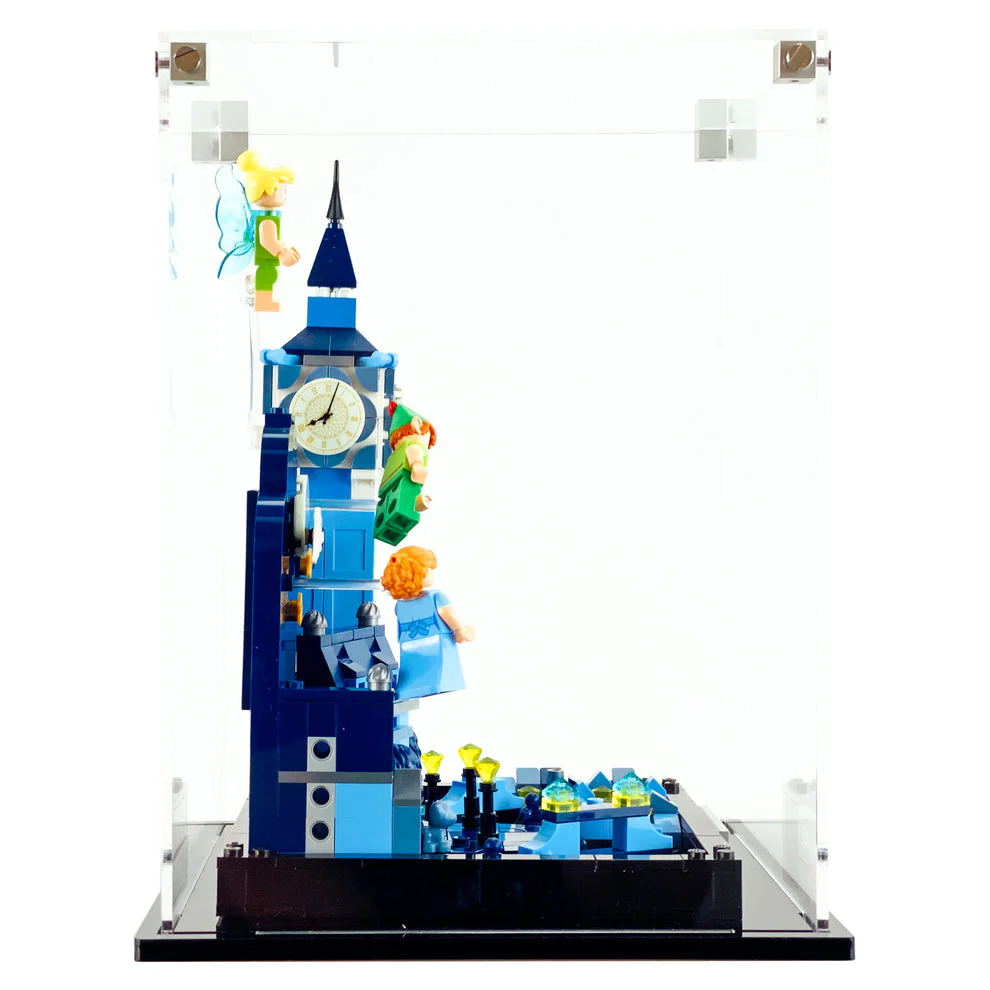 Custom Acrylic Display Case for LEGO Model 43232 - Peter Pan & Wendy’s Flight Over London (3mm thick, UV Resistant) 9.5h x 7w x 7d - Image 2