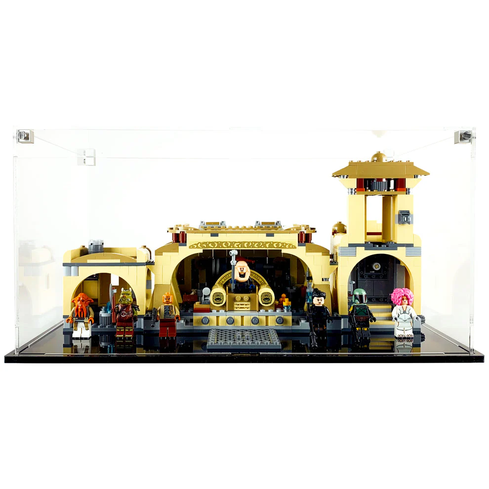 Custom Acrylic Display Case for LEGO Model 75326 - Boba Fett's Throne Room (3mm thick, UV Resistant) 7.5h x 15w x 8.5d