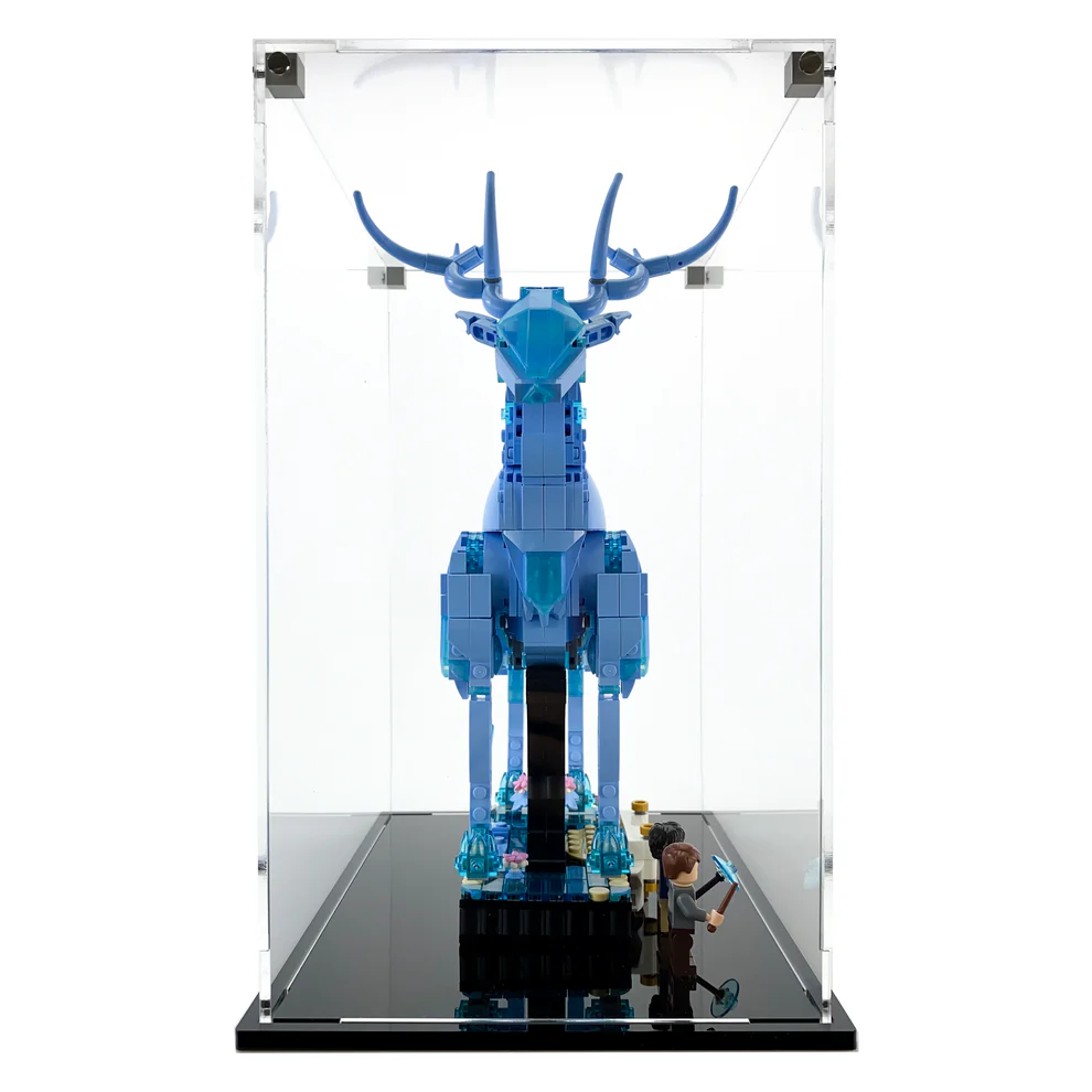 Custom Acrylic Display Case for LEGO Model 76414 - Expecto Patronum (3mm thick, UV Resistant) 12h x 10w x 7d - Image 2