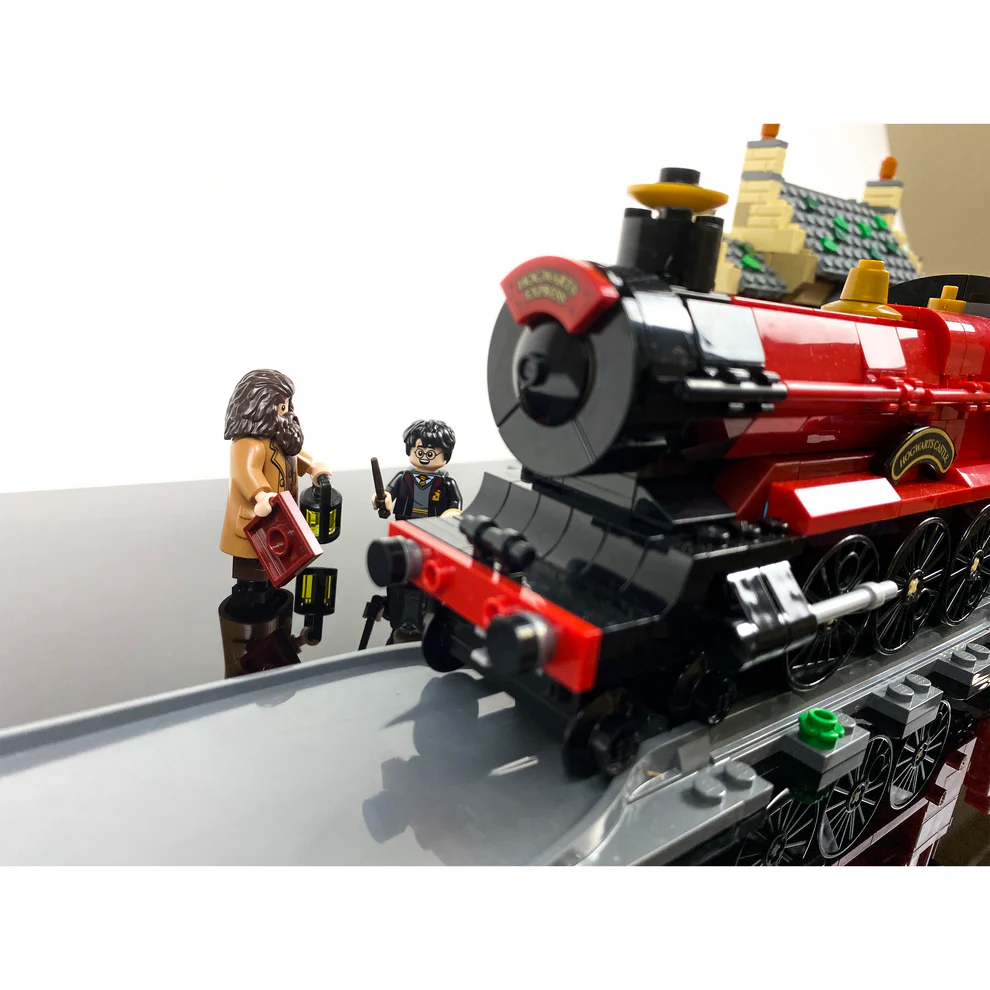 Custom Acrylic Display Case for LEGO Model 76423 - Hogwarts Express Train Set with Hogsmeade Station (3mm thick, UV Resistant) 7h x 30w x 9d - Image 3
