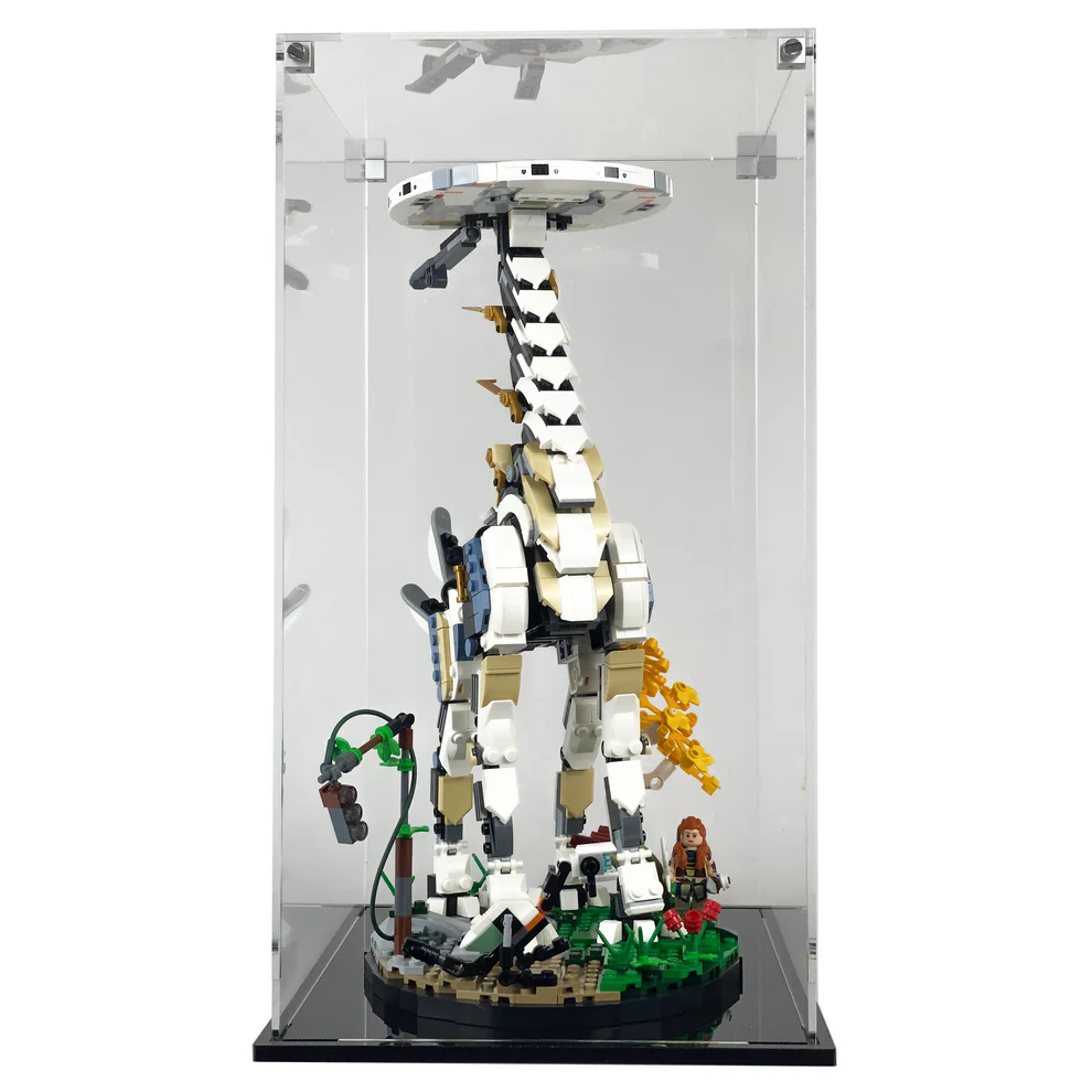 Custom Acrylic Display Case for LEGO Model 76989 - Horizon Forbidden West Tallneck (3mm thick, UV Resistant) 15h x 10w x 8d - Image 7