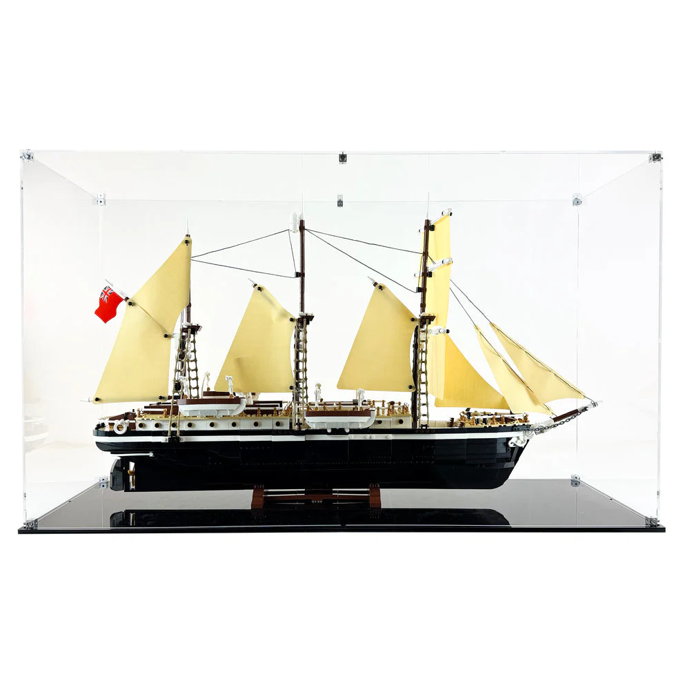 Custom Acrylic Display Case for LEGO Model 10335 - The Endurance (3mm thick, UV Resistant) 19.5h x 33w x 11d - Image 7