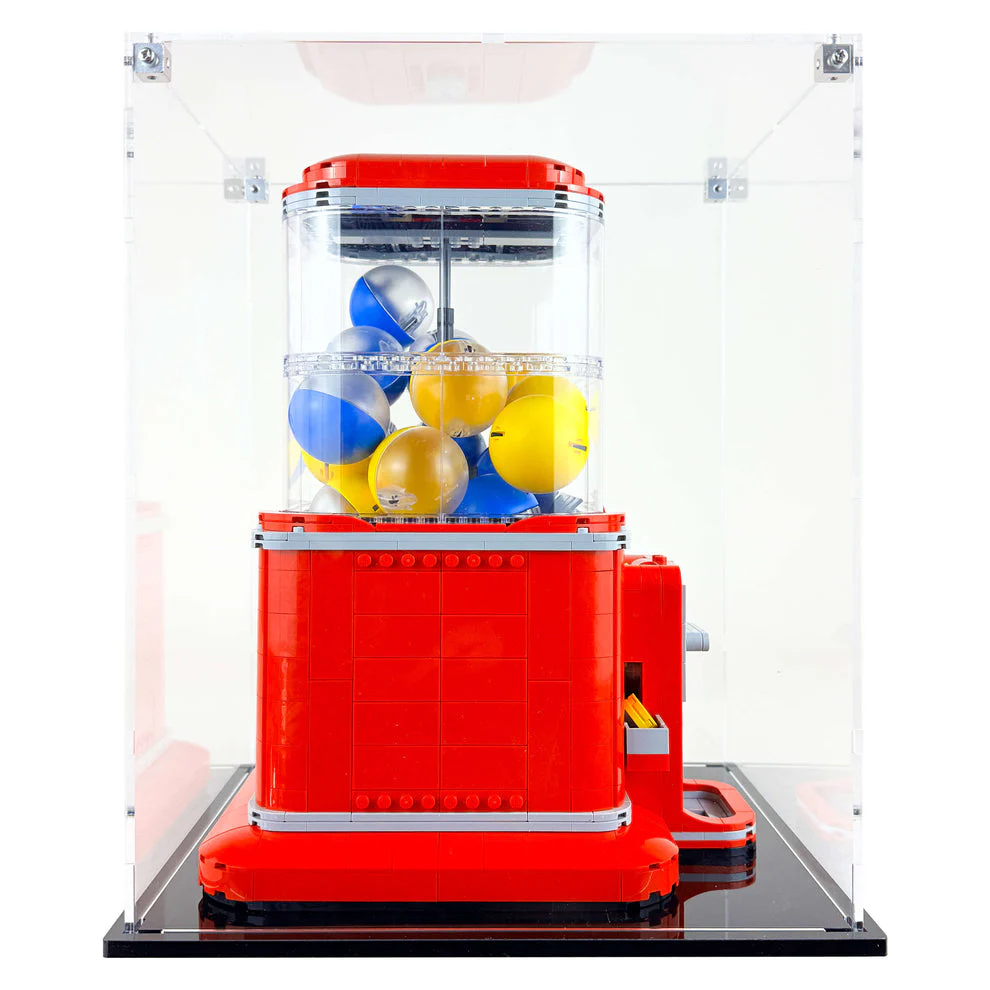 Custom Acrylic Display Case for LEGO Model 21358 - Minifigure Vending Machine (3mm thick, UV Resistant) 12h x 9.75w x 8.25d - Image 2