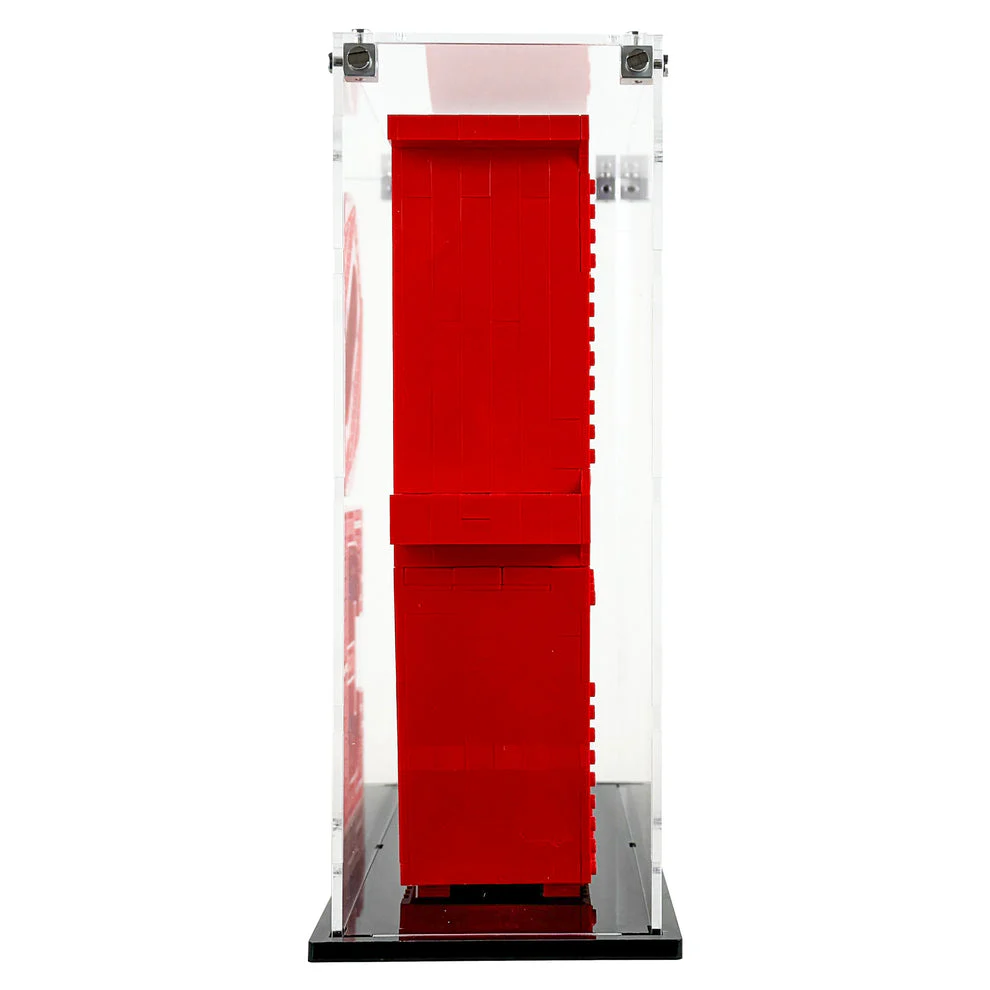 Custom Acrylic Display Case for LEGO Model 31214 - Love Park (3mm thick, UV Resistant) 11h x 11.75w x 4d - Image 2