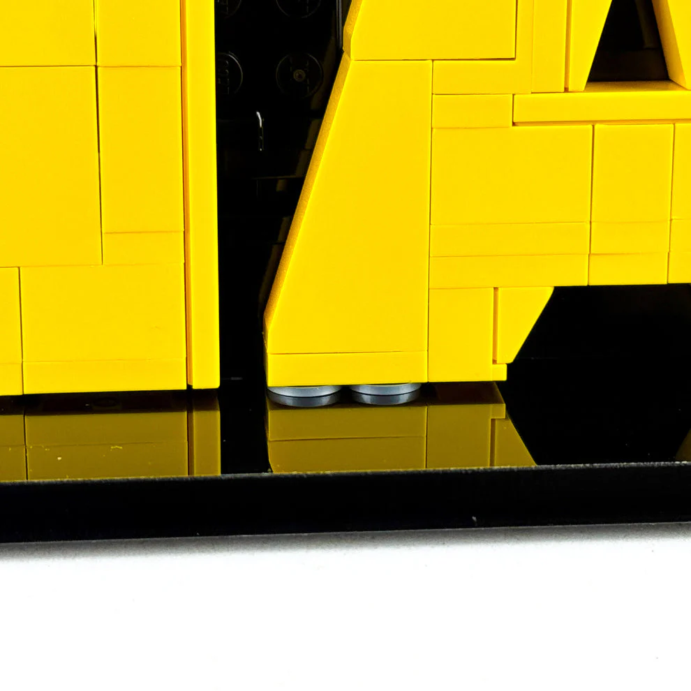 Custom Acrylic Display Case for LEGO Model 75407 - Star Wars Logo (3mm thick, UV Resistant) 6h x 13.25w x 2.5d - Image 7