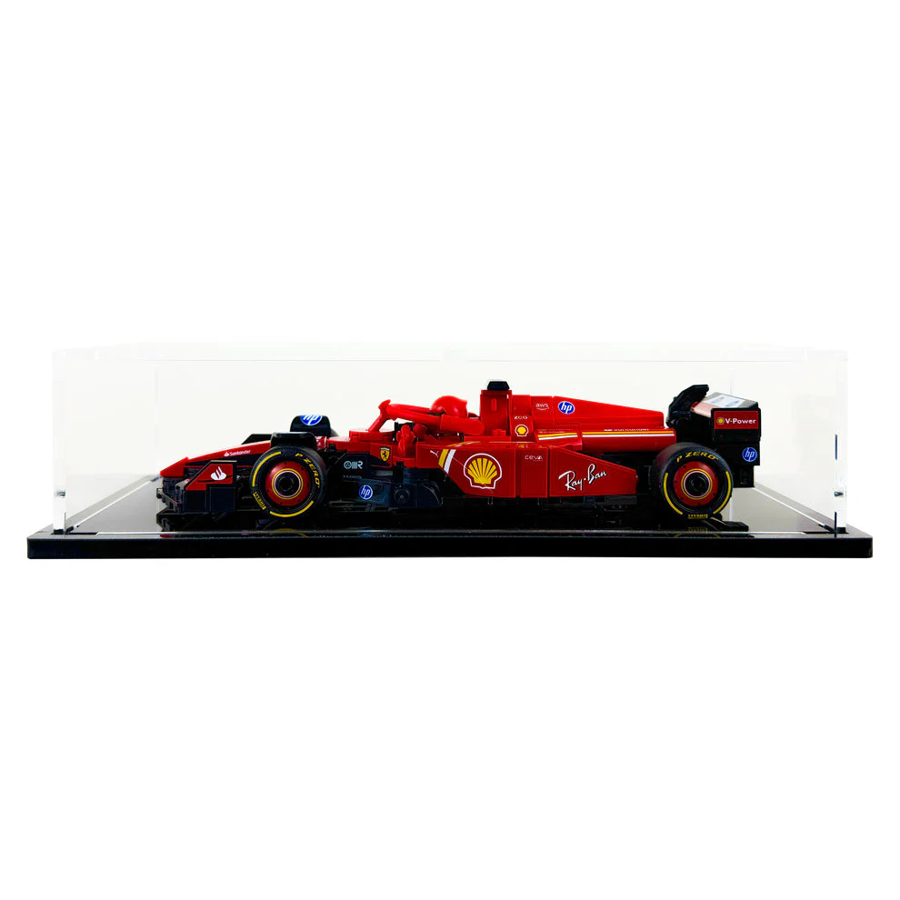 Custom Acrylic Display Case for LEGO Model 77242 - Speed Champion Ferrari SF-24 F1 Race Car (3mm thick, UV Resistant) 2.25h x 9.25w x 4.25d - Image 8