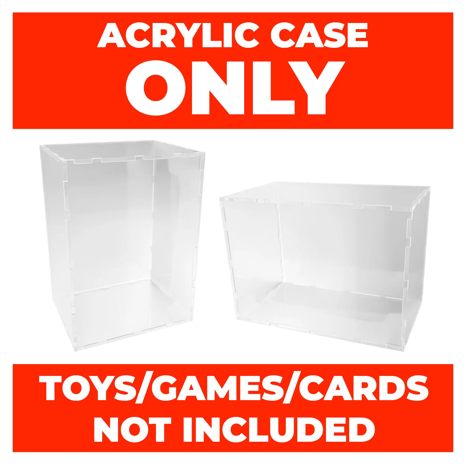 Custom Acrylic Hard Case for Funko Pop 4 Pack Ghostbusters Marshmallow SDCC Box (3mm thick, UV Resistant) Fits 6.25h x 13.75w x 4.75d - Image 3